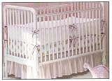 CHARLOTTE Luxury Pique/Chenille Baby Bedding - 3 Piece Crib Bedding Set by Serena and Lily