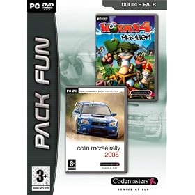 Pack Fun : Worms 4 Mayhem + CMR 2005
