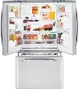 GE Profile: PFSS6SMX 25.8 cu. ft. French-Door Refrigerator with 4 Slide-Out/Spillproof Glass Shelves