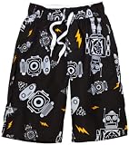 Wes and Willy Boys 8-20 Robot Swim Trunk