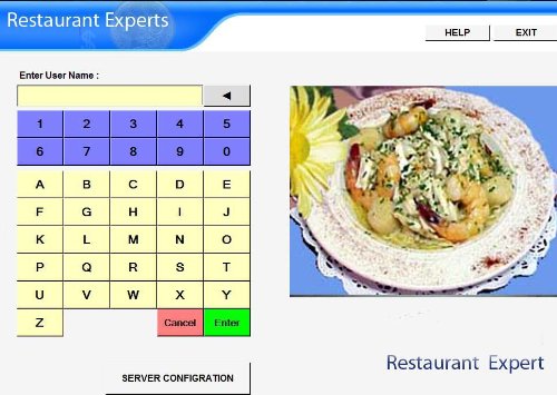 I2h Restaurant Expert Touch Screen POS Software
