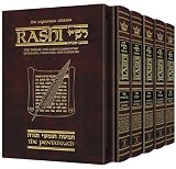 Sapirstein Edition Rashi: The Torah with Rashi's Commentary Translated, Annotated and Elucidated, Vols. 1-5 [Box Set, Full Size]: Genesis, Exodus, Leviticus, Numbers, Deuteronomy