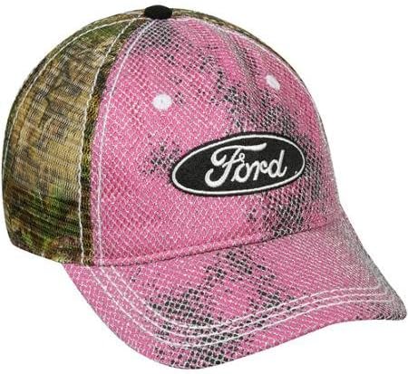 Women's Ford Mesh Back Cap, Realtree Xtra Green Camo