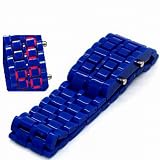 More Color Choices Unisex Bracelet Type LED Movement Wrist Watch Watches