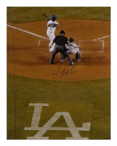 Manny Ramirez Los Angeles Dodgers - LA Logo - Autographed 16x20 Photograph
