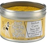 She Sells Sea Salt Indian Curry Sea Salt (6.2 oz. tin) by Epicurean Foods