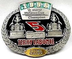 1996 Terry Labonte Champion Limited Edition NASCAR Buckle