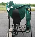 Premium Forest Green Treeless Saddle By Sydney Saddleworks