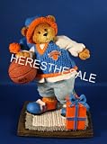 New York Knicks Basketball Bear Figurine Memory Company Officially Licensed NBA Product First in a Limited Series