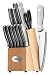 Ginsu 04826 14-Piece Stainless Steel Knife Block Set