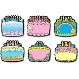Carson Dellosa Birthday Cakes Bulletin Board Set (1726)