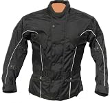 MOTORRADJACKE-Tourenjacke, Sommer- und Wintertauglich, RAISSA-Klimamembrane (Z-Liner) 2XL schwarz [STREET CYCLE]