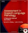 Assessment in Speech-Language Pathology: A Resource Manual