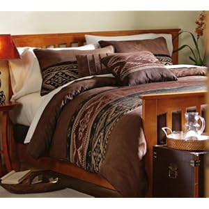 Southwest Microfiber Comforter Set By Collections Etc