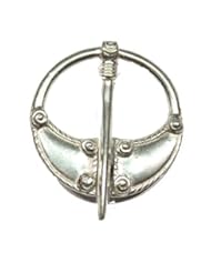 Sterling Silver Traditional Bunad Pin Penannulari Brooch