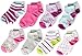 Stride Rite Girls' 8-Pack Socks