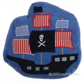 Blue Pirate Cushion