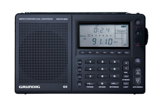 Grundig G5 AM/FM/Shortwave Portable Radio with SSB (Single Side Band)