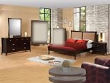 51CR%2BMIF6vL. SL160  Metropolitan Contemporary Platform Bed Bedroom Set   Queen 5 Pc