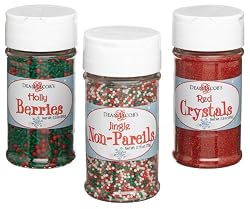 Dean Jacobs Holiday Sprinkle Kit, 3-Count Boxes (Pack of 3)