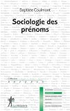 Sociologie des pr�noms