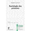 Sociologie des pr�noms