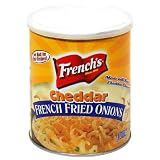 French's French Fried Onions, Cheddar, 6-Ounce Unit (Pack of 6)