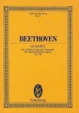 Produkt-Bild: Streichquartett B-Dur: op. 130. Streichquartett. Studienpartitur. (Eulenburg Studienpartituren)