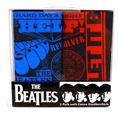 The Beatles - Plattencover - zwei Taschentuch gesetzt