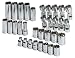 SK 89016 Super Set 33 Piece 3/8-Inch Drive 6 Point 7-Millimeter to 19-Millimeter Standard, Deep, and Flex Socket Set