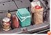 Highland 95013 Black Three-Pocket Storage Net