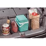 Highland 95013 Black Three-Pocket Storage Net
