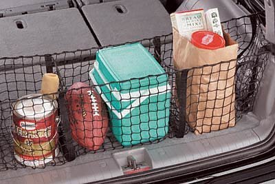 Highland 95013 Black Three-Pocket Storage Net