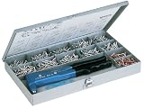 Eigenschaften Kayser GmbH (FO) 4000813054 / GESIPA-BLINDNIETTECHNIK GMBH 7540027 Blindnietset m.Zange NTX 2,4-5mm 950tlg. Gr.340x205x40mm GESIPA i.Blechkoffer