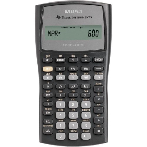 Texas Instruments BA II Plus Financial Calculator