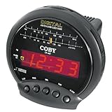 Coby CRA67 Big LED Digital AM/FM Alarm Clock Radio