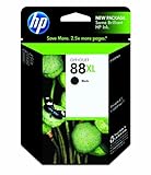 HP 88XL Black Officejet Ink Cartridge in Retail Packaging