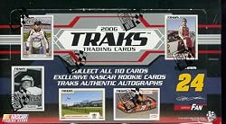 2006 Press Pass Traks Racing Nascar Cards Unopened Hobby Box (28 packs/box, look for exclusive Nascar Rookie Cards and Traks Authentic Autograph Cards!)