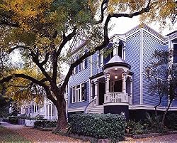 An Appealing Neighborhood in Galveston, Texas - Charming 16"x20" Photographic Print by Carol M. Highsmith