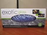 Exotic EG10-L05 Glass Pebble, Small, Ocean Blue, 10 Pounds