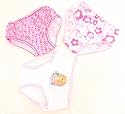 Barbie 3 Pieces 100 % Cotton Briefs Underwear Panties Pack