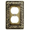 Paisley Single Duplex Wall Plate- Set of 2