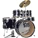 MusicalInstruments: Small picture for CB Drums JRX55 Junior 5 Piece Kit Package Black