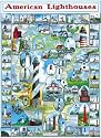 American Lighthouses 1000-piece Puzzle
