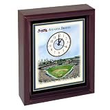 Atlanta Braves Turner Field Stadium Colorprint Desk Clock