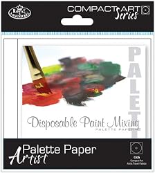 Compact Art Set: Artist Palette Paper 25 Sheets