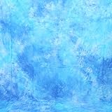 CowboyStudio Hand Painted 6 X 9ft Sky Blue Muslin Photo Backdrop Background