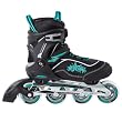 Ultrasport Damen Inlineskates U-Turn, Schwarz/T�rkis, 40, 320000000040
