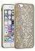 iPhone 6s Case - VENA [TACT ARMOR] Slim Protective Hybrid Case [CornerGuard | Shock Absorption] Quill Pattern Cover for iPhone 6S (2015) / iPhone 6 (2014) - Gold
