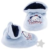 Light Blue Champ Slippers for Baby Boys